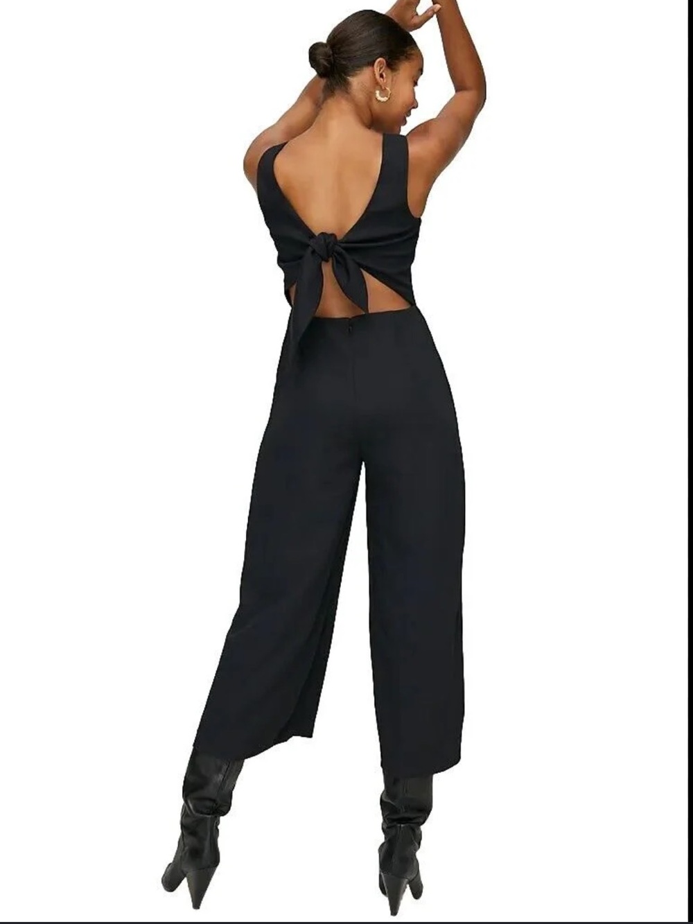 Aritzia: Black Écoulement Jumpsuit